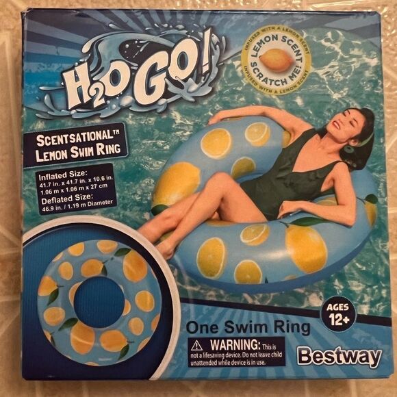 H2O Go! Swim Ring - Picture 1 of 2